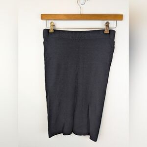 Vince Viscose Jersey Knit Pencil Skirt, Sz XS